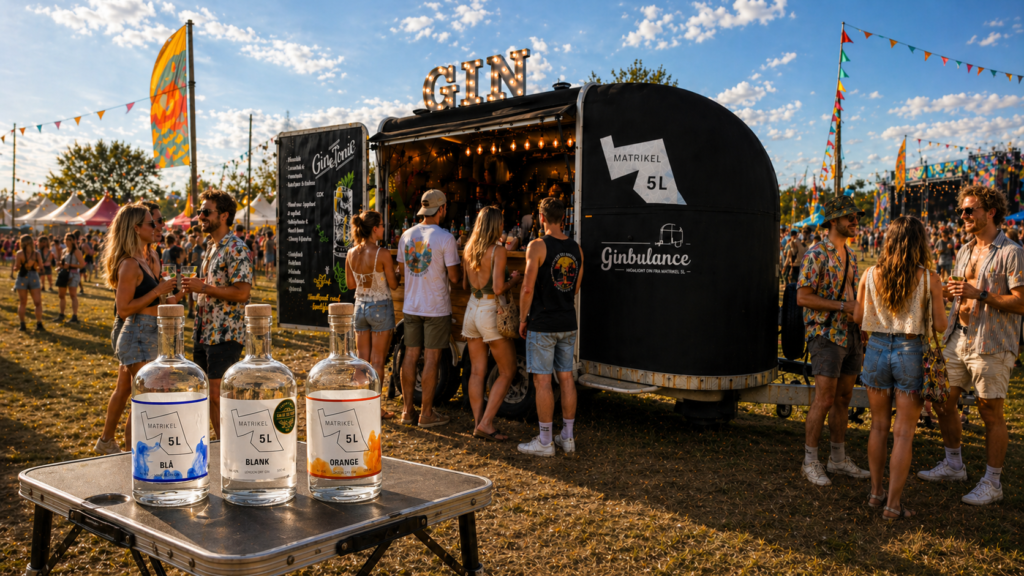 Ginbulancen rykker ud til festivaller
